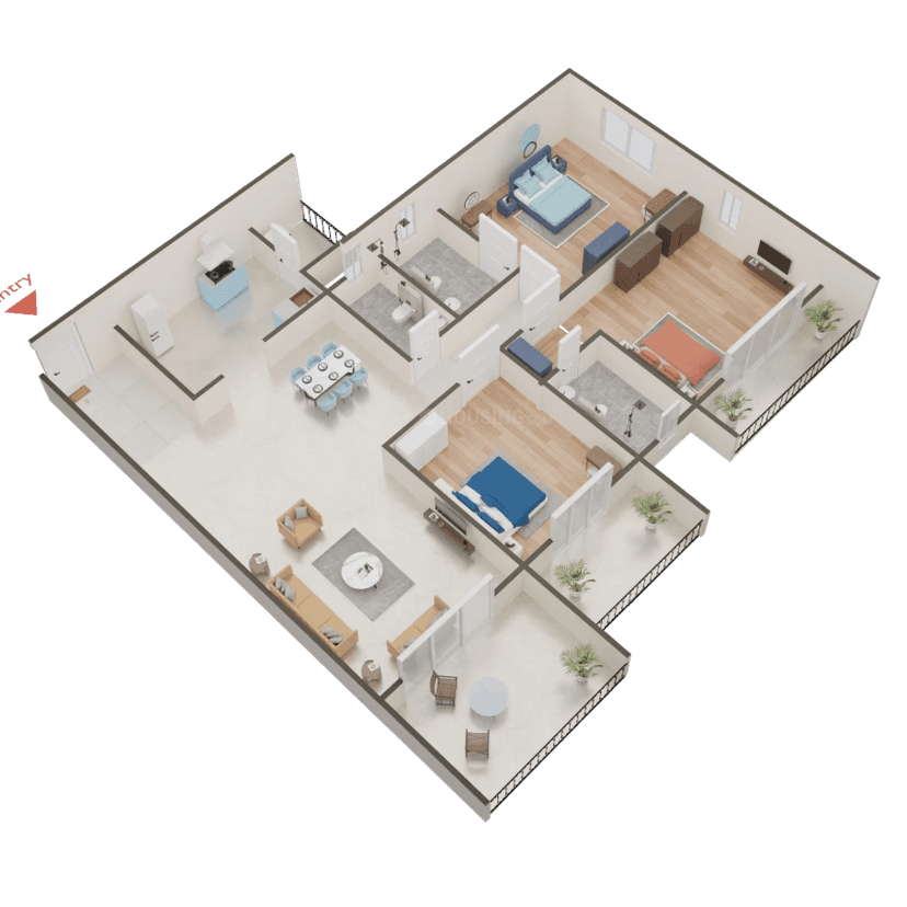 3 BHK