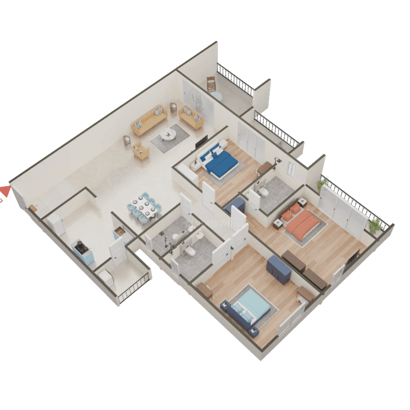3 BHK