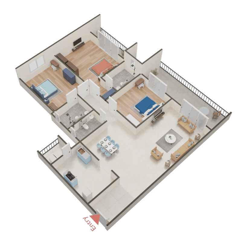 3 BHK