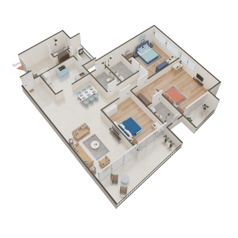 3 BHK