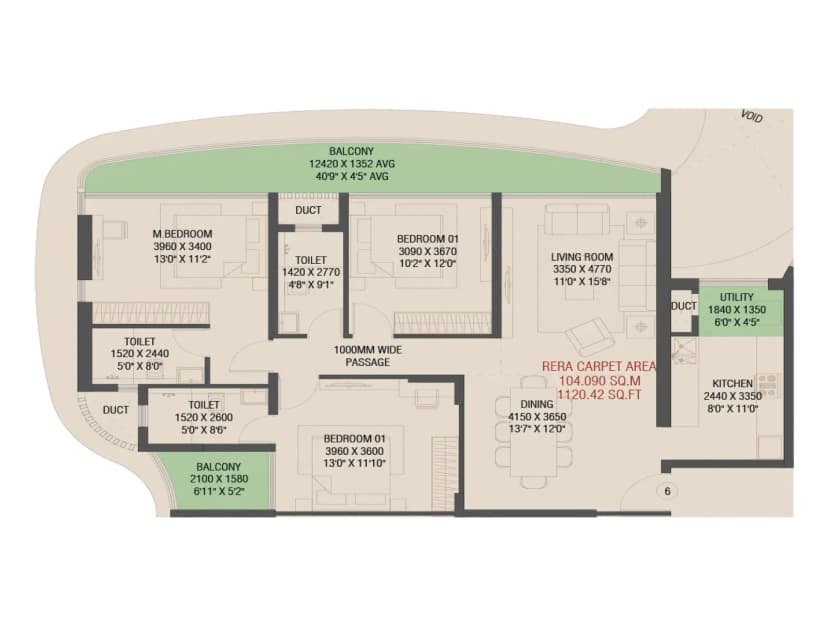 3 BHK