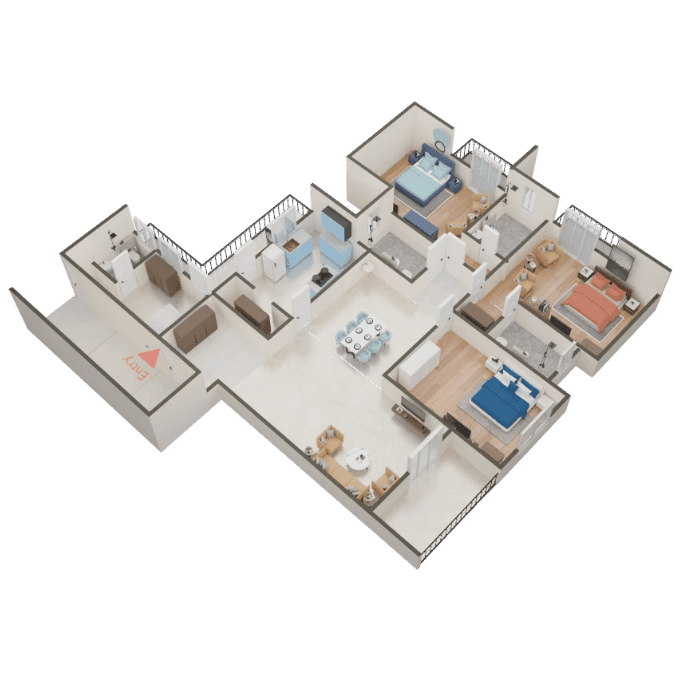 3 BHK