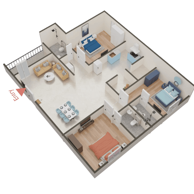 3 BHK