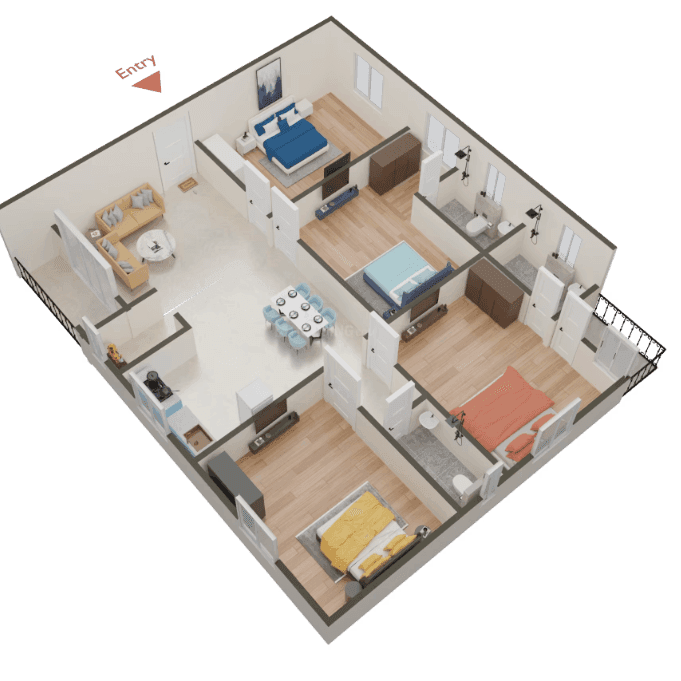 4 BHK