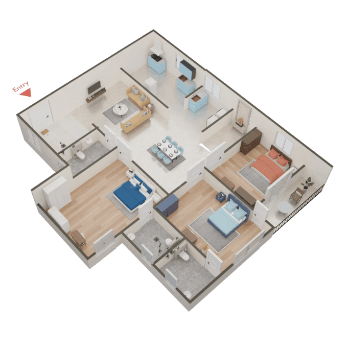 3 BHK