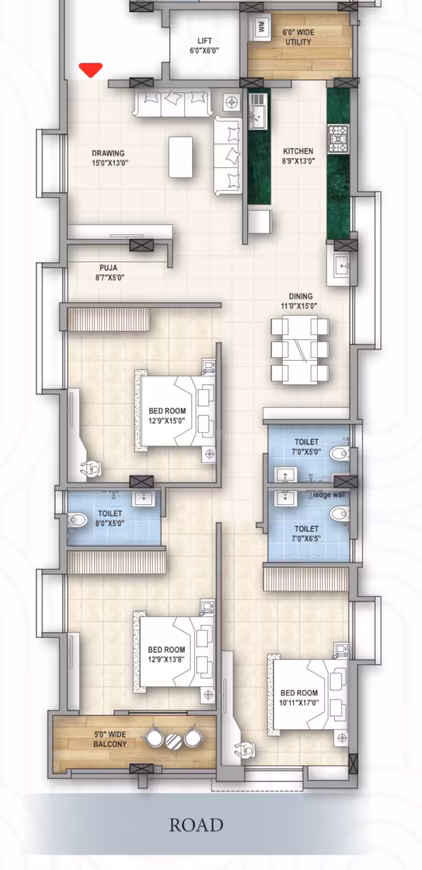 3 BHK