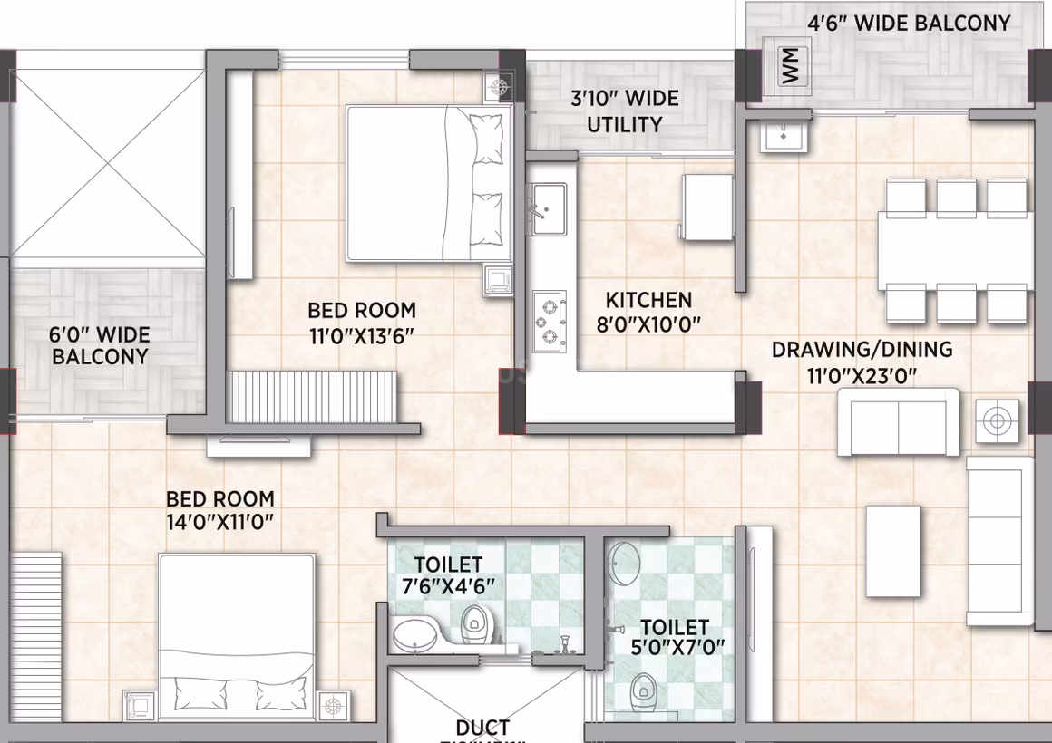 2 BHK