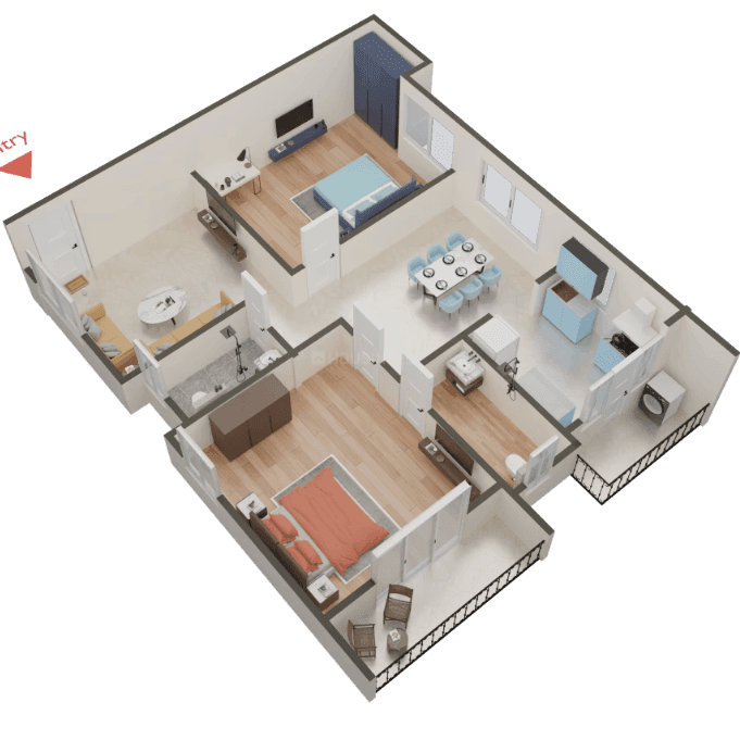 2 BHK