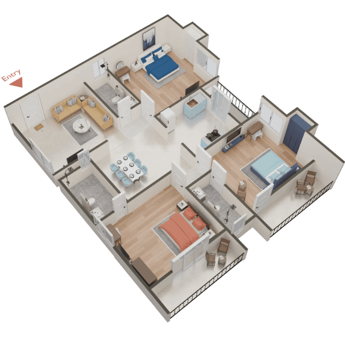 3 BHK